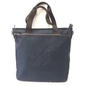 Louis Vuitton Damier Jean Bag Navy Tote Jungleur